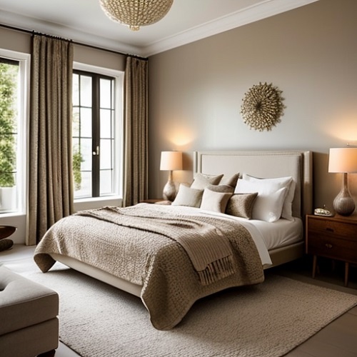 «Тихая роскошь» в интерьере спальни
