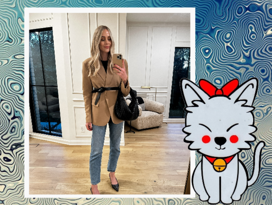 А я вот сомневаюсь, что этот весьма невзрачный оттенок создает впечатление, что перед нами дорогая женщина. 