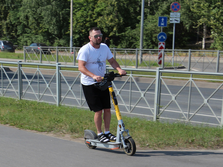     Прокатные самокаты уже стали полноценным видом транспорта. Фото: «МК в Питере»