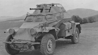 Полноприводный разведчик Sd. Kfz. 222. Лучший легкий бронеавтомобиль Вермахта.