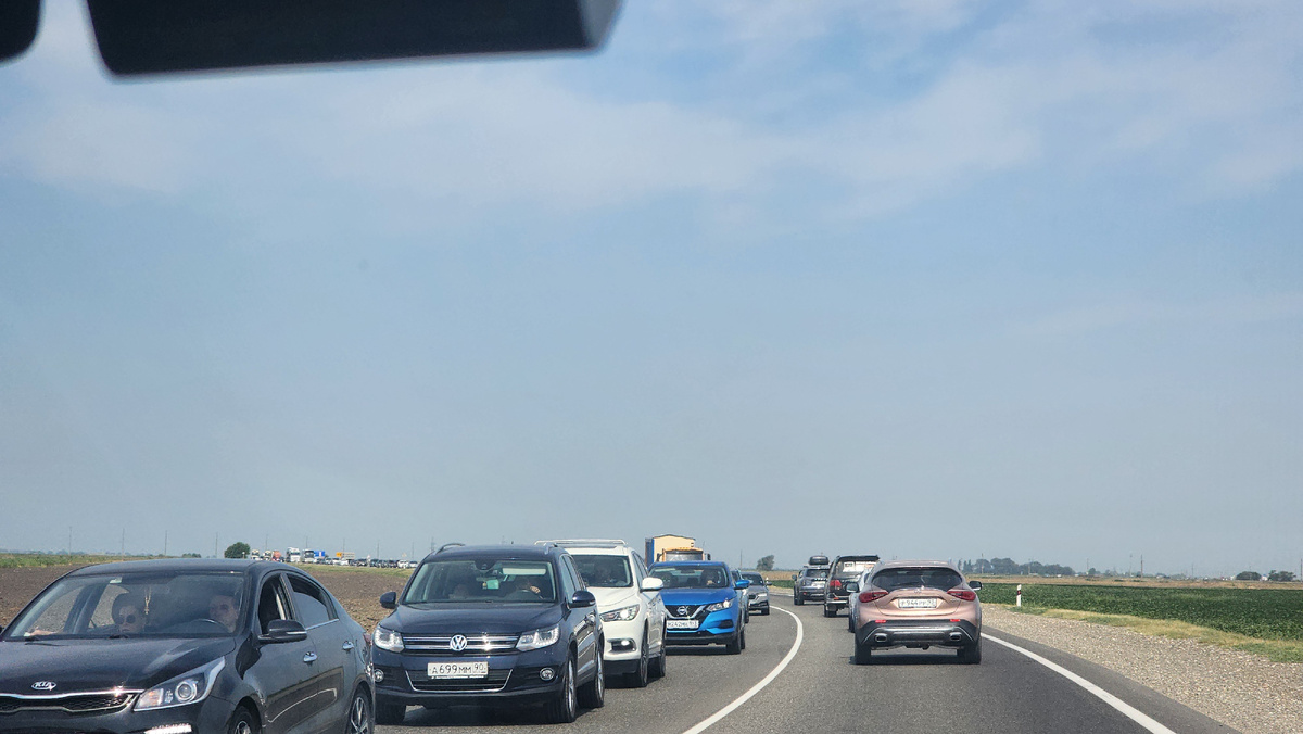 Где-то на трассе, Краснодарский край 