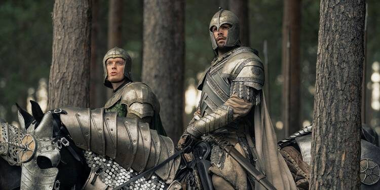 Кристон Коль начинает штурм, пока с моря приближается Мелеис (кадры из сериала).