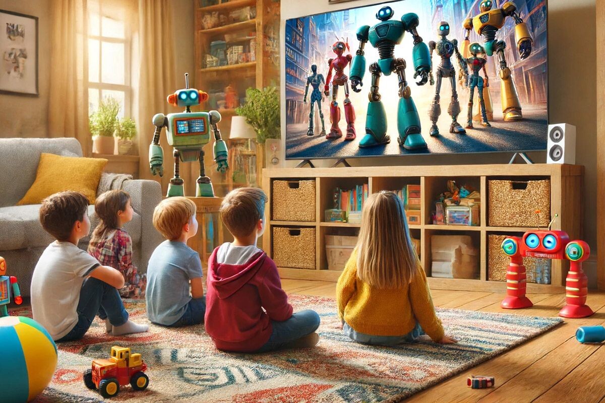 Дети обожают смотреть про суперспособности. Источник: нейросеть📷
