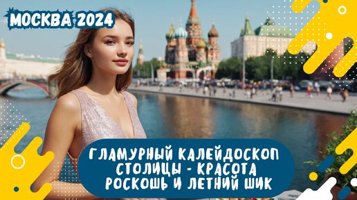 Москва 2024: Гламурный калейдоскоп столицы - красота, роскошь и летний шик