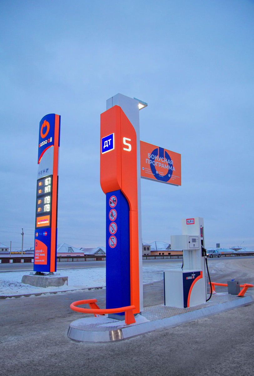 Стеллы для АЗС