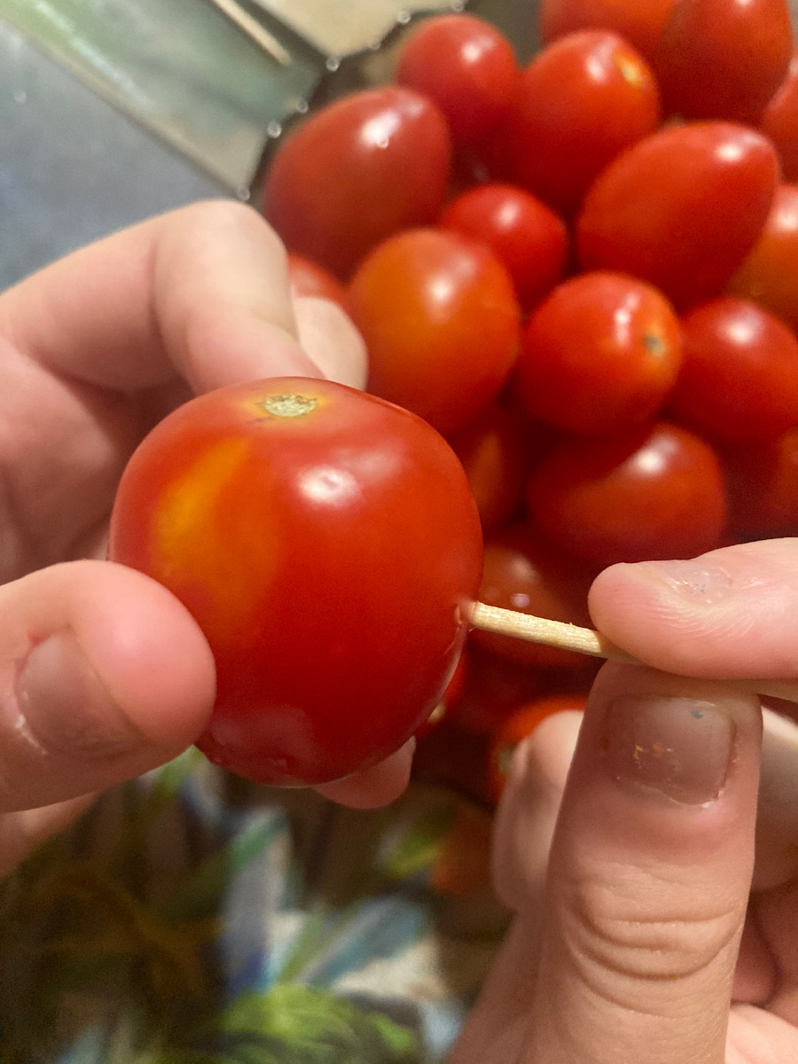 Как замариновать помидоры черри за 5 минут!🍅❤️ | МОЙ МИР! | Дзен