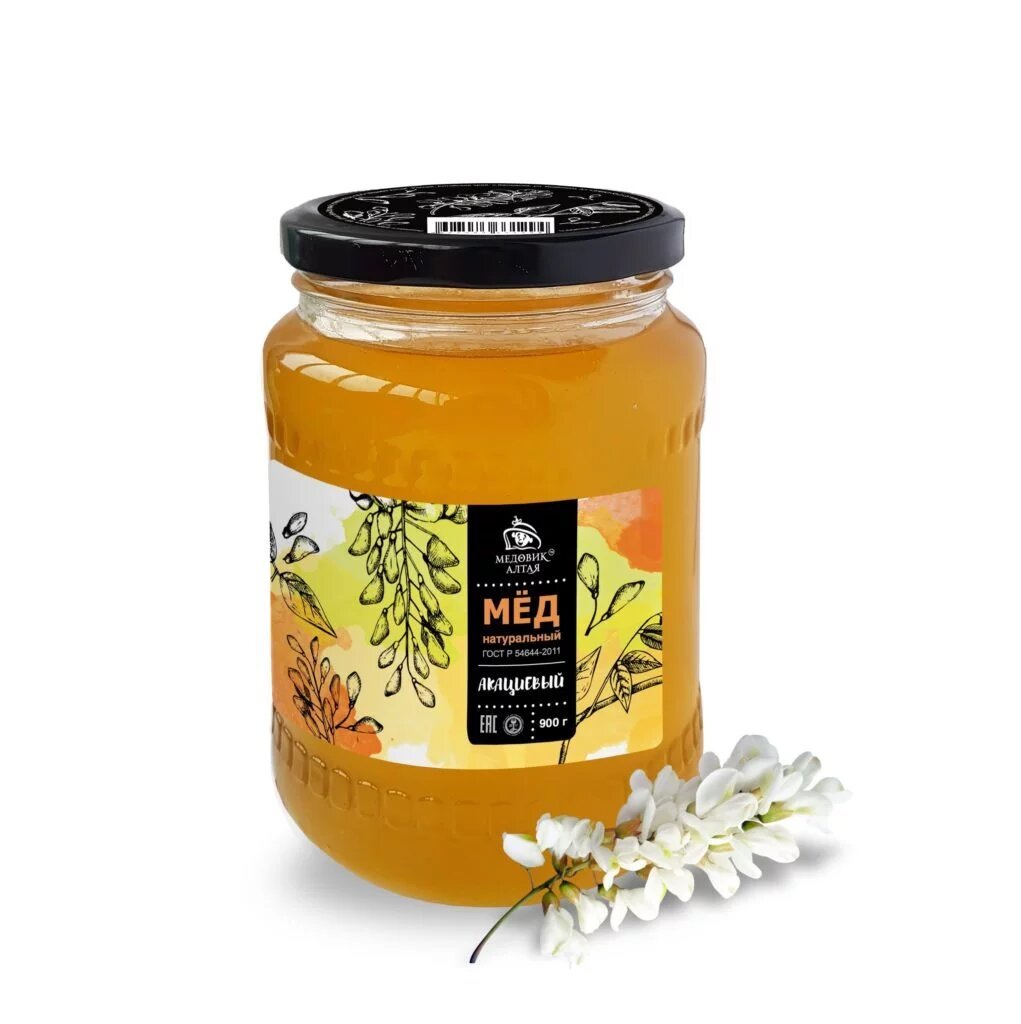  Мёд из акации - один из самых популярных сортов во всем мире