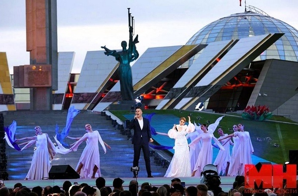     Вичужанин Иван Дятлов выступил в Минске в День независимости Беларуси