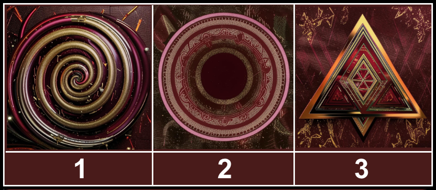 Выберите один символ интуиции  