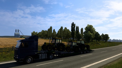 Euro Truck Simulator 2 1.50 Лодзь (PL) в Вроцлав (PL) Buhrer 6135A 10 500 кг