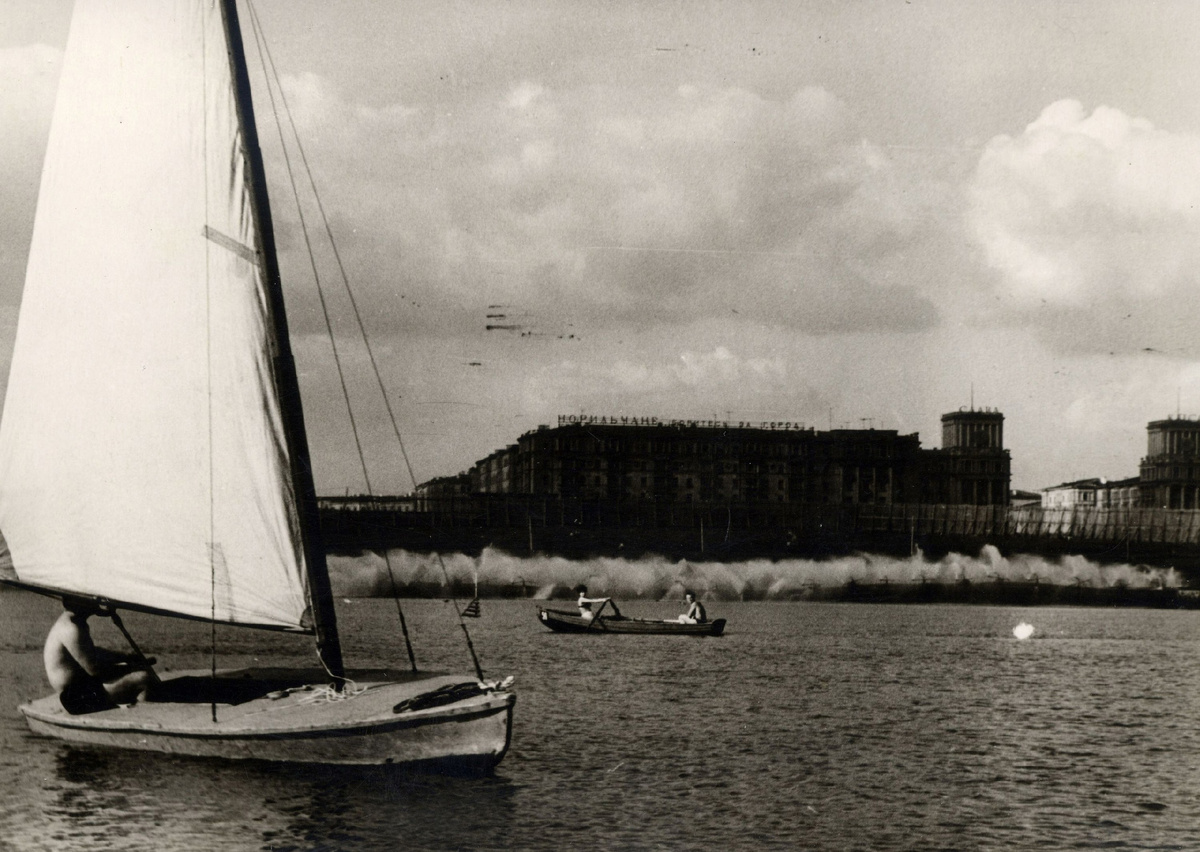 Озеро Долгое, 1980-е. Фонды МВК «Музей Норильска».