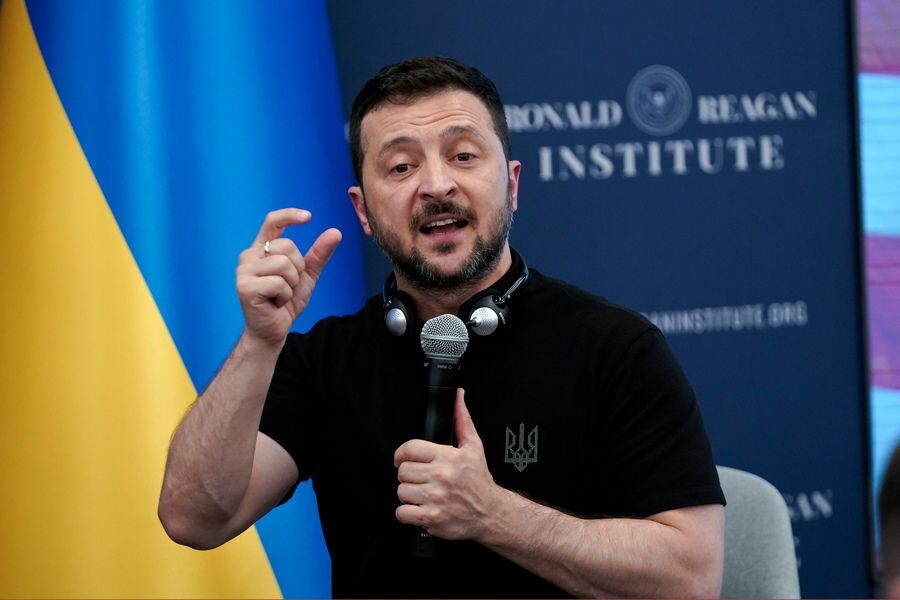    Глава киевского режима Владимир Зеленский © Jose Luis Magana/AP/TASS