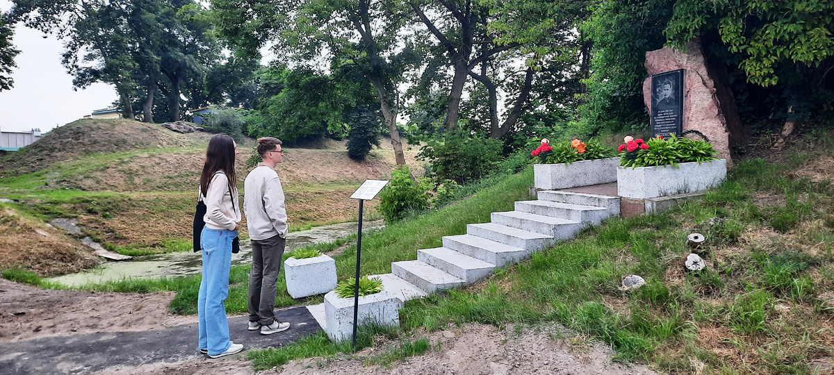 Место гибели капитана Владимира Шабловского.