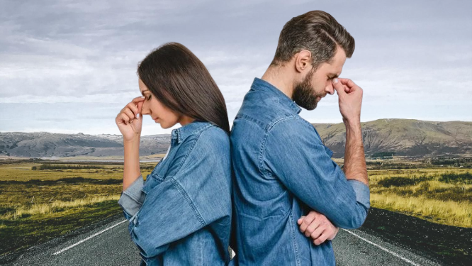 Пара решает расстаться