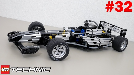 ЛЕГО Техник ЧЕМПИОН: Silver Champion F1 Car 8458 2000 года – Легенды LEGO Technic – Обзор №32