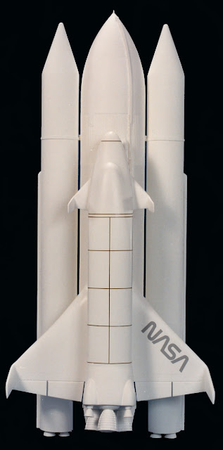 Модель "Evolved Shuttle"  на которой показаны основные компоненты. (Изображение  НАСА). 