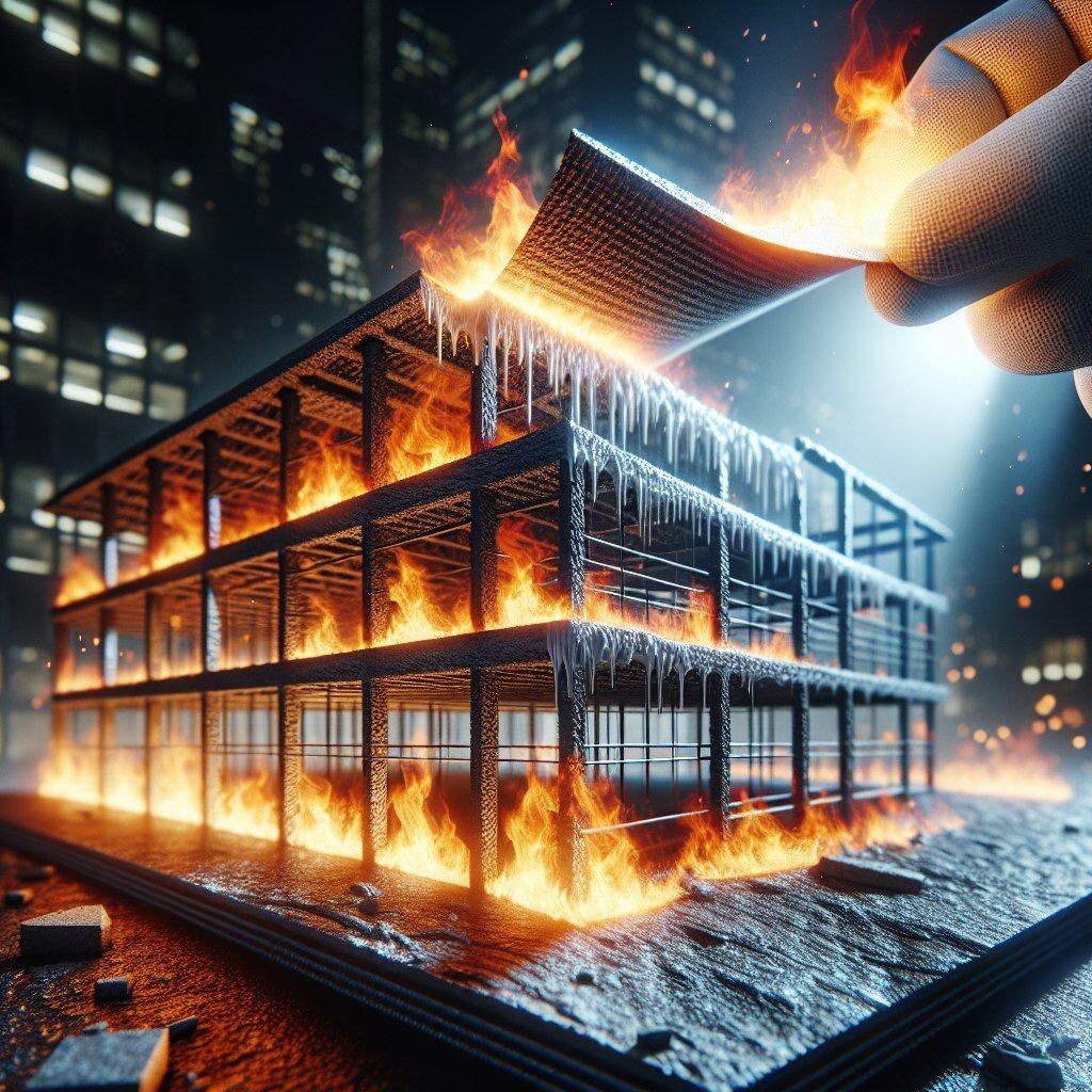 Огнезащитное покрытие конструкций