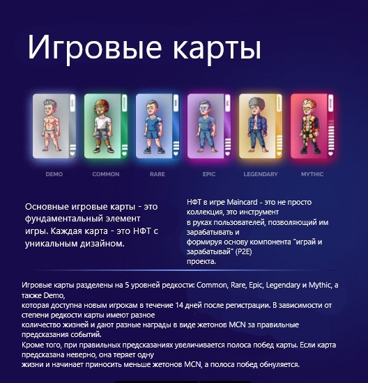 Игровые карты.