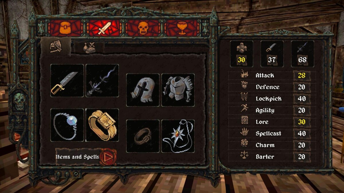    Галерея игры Dread Delusion