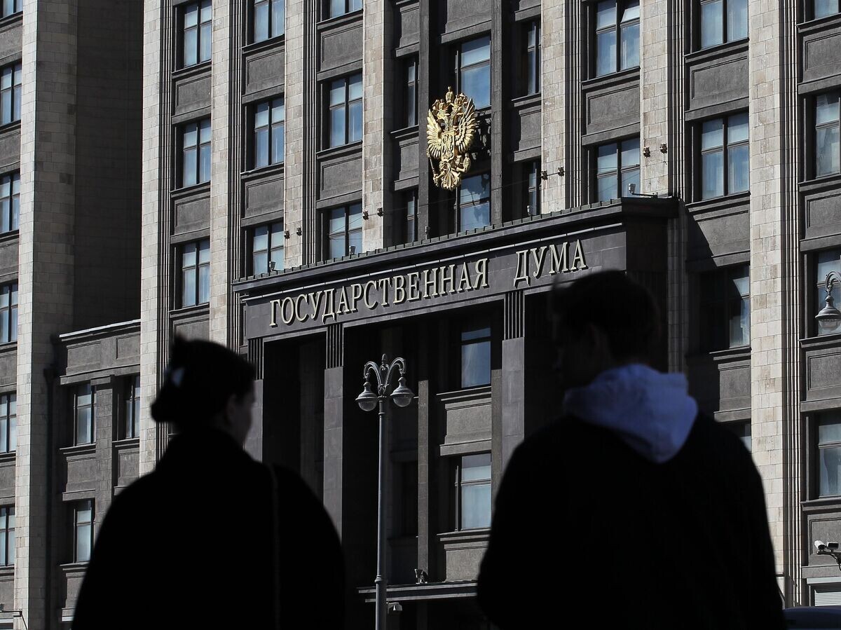    Здание Государственной думы РФ на улице Охотный ряд в Москве© РИА Новости / Мария Девахина