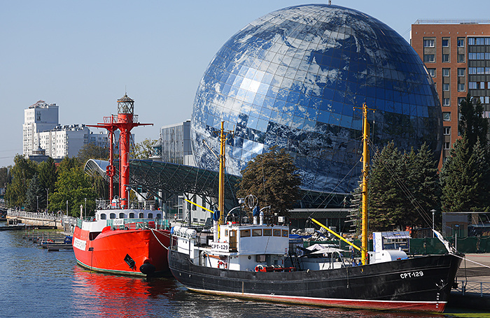    Корпус Музея Мирового океана (ММО) «Планета Океан» в Калининграде.Егор Алеев/ТАСС