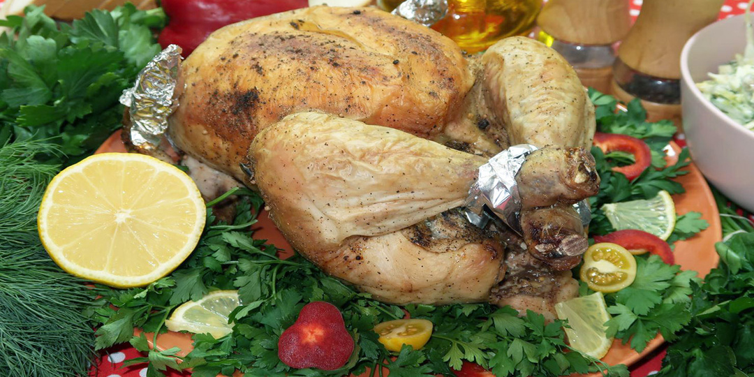 Курица на соли в духовке с хрустящей корочкой и нежным мясом