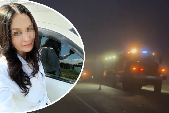 На фото: погибшая Айгуль