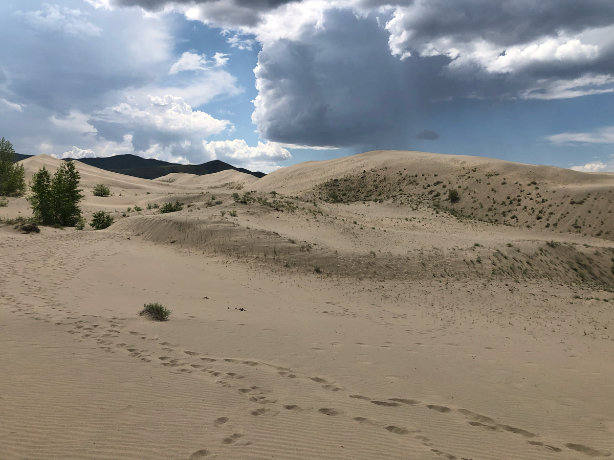 Пустыня среди гор