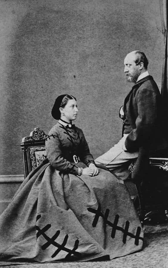 Елена и Кристиан. 1865 г. 