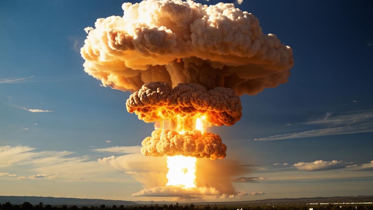 Караганов настаивает на возрождении роли ядерного фактора.  Фото: Изображение сгенерировано нейросетью Kandinsky 3.0