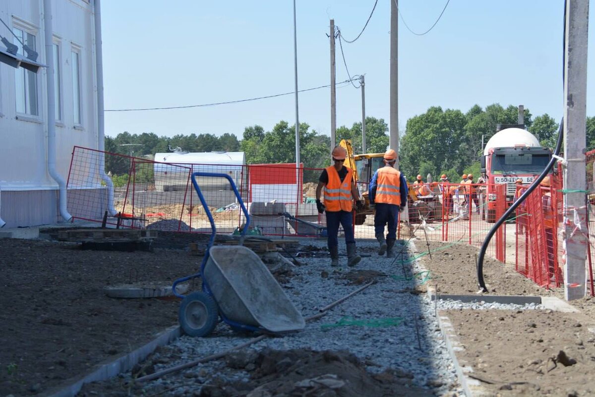 В Белогорске продолжается строительство газовой котельной | Белогорск.рф |  Дзен