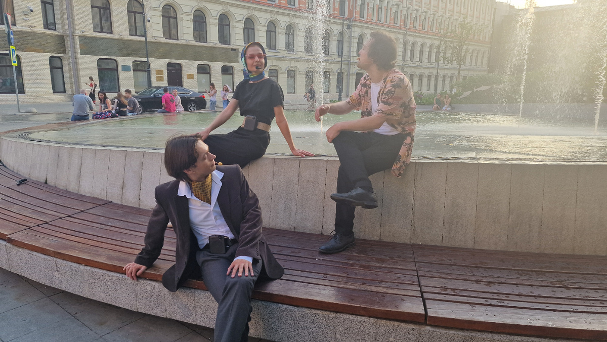 "Настроение - оттепель" Спектакль пешком. Фото Есиповой Оксаны