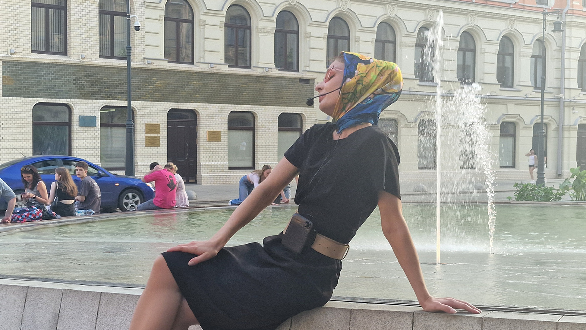 "Настроение - оттепель" Спектакль пешком. Фото Есиповой Оксаны