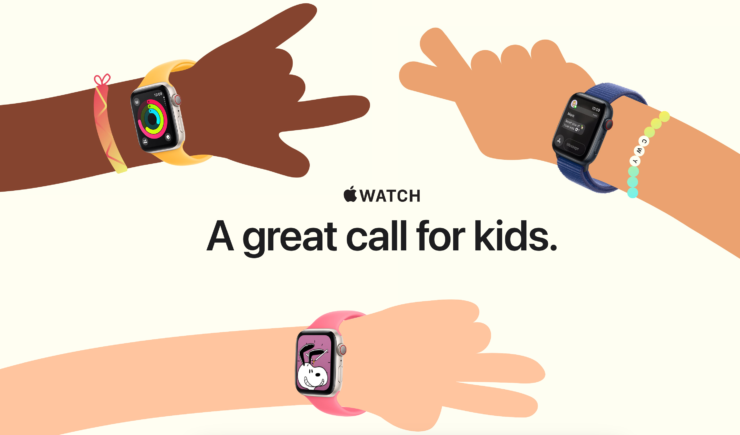   Apple создала отдельный сайт, посвященный использованию Apple Watch детьми