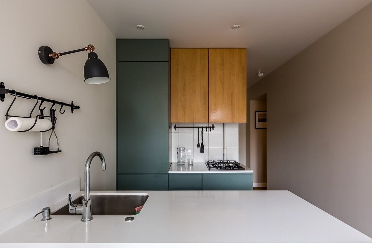 Интерьер квартиры 53 кв.м в г. Химки. Дизайн-студия: Brainstorm buró; фотограф: Леонид Семов