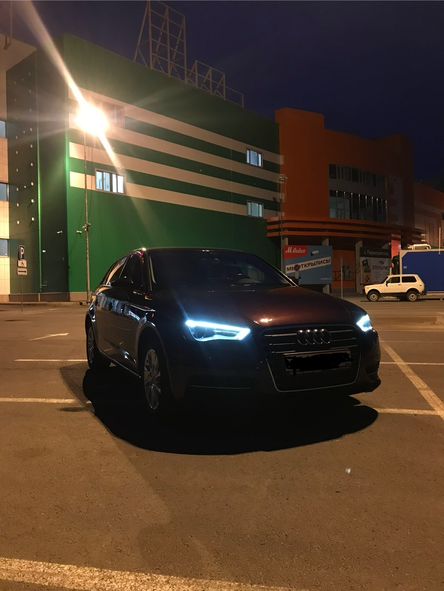 Цвет машины ночью 