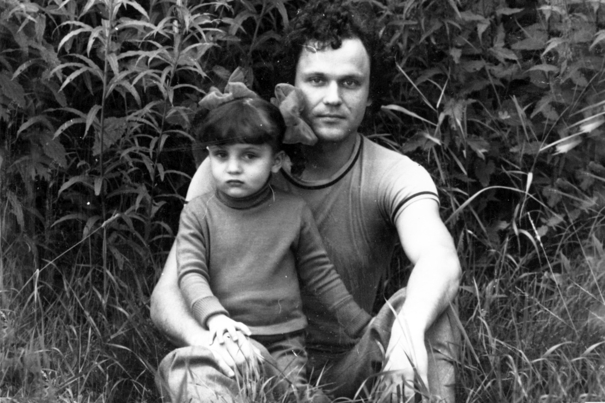 Николай Еременко с дочерью Олей