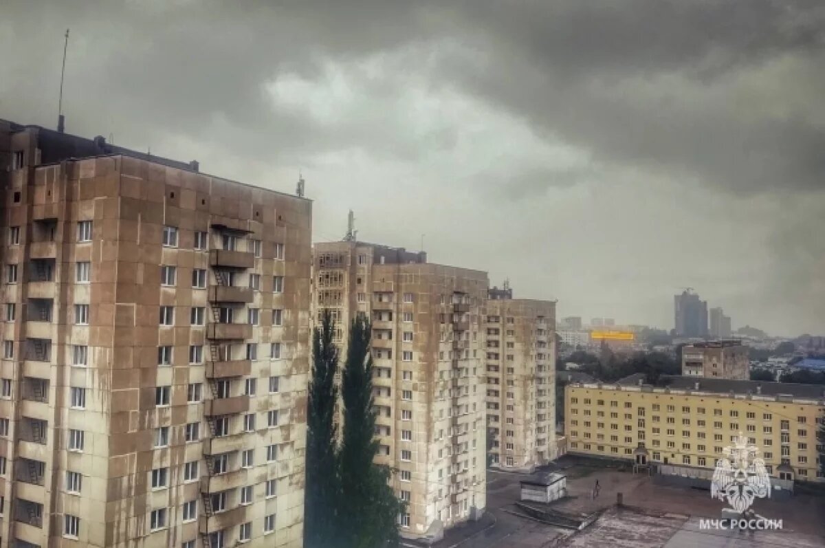    МЧС Башкирии предупреждает о сильных ливнях, граде и ветре до 26 м/с