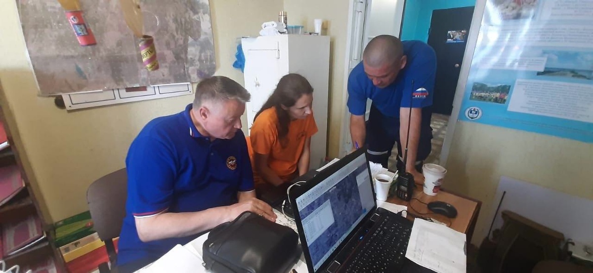    Штаб работает не переставая. Фото: поисково-спасательная служба Челябинской области.