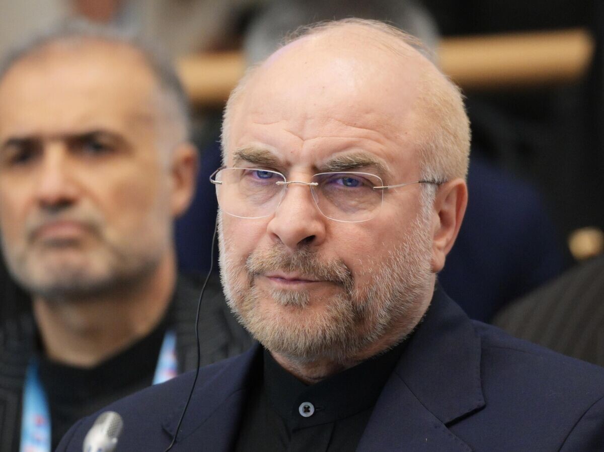    Председатель Собрания Исламского Совета Исламской Республики Иран Мохаммад Багер Галибаф во время X парламентского форума БРИКС© РИА Новости / Фотохост-агентство brics-russia2024.ru