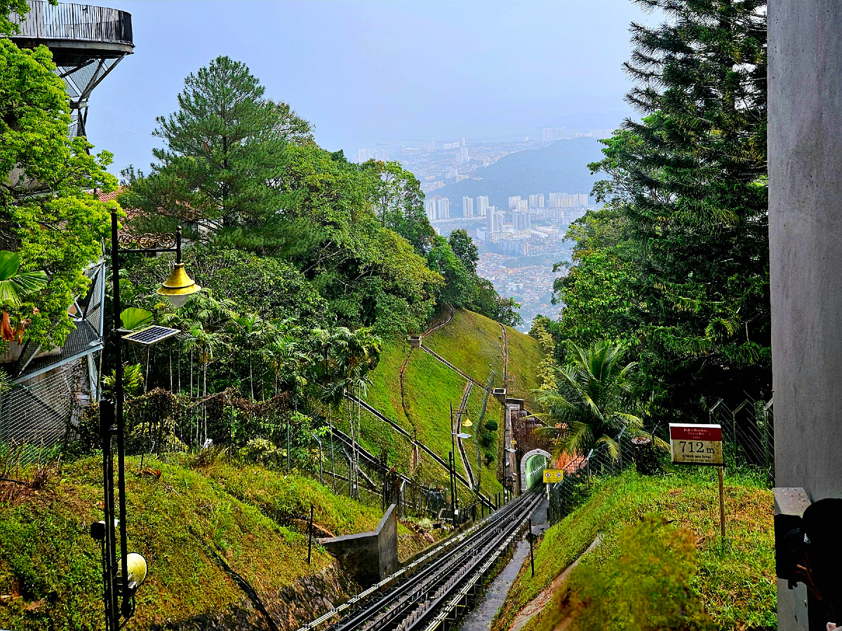 Пенанг Хилл. Железная дорога