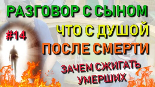 ✅ Разговор с сыном #14: Что происходит в душой после смерти. Зачем умерших нужно сжигать