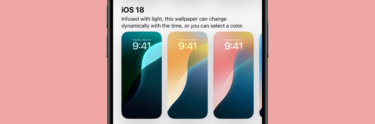 В третьей бета-версии предстоящего обновления iOS 18 появились динамические обои, которые меняют цвет В третьей бета-версии для разработчиков предстоящего обновления iOS 18 появились динамические...