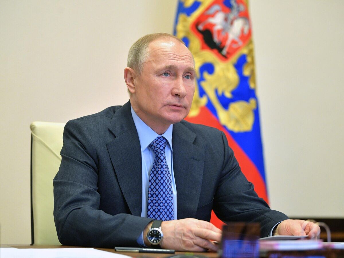    Президент РФ Владимир Путин © РИА Новости / Алексей Дружинин