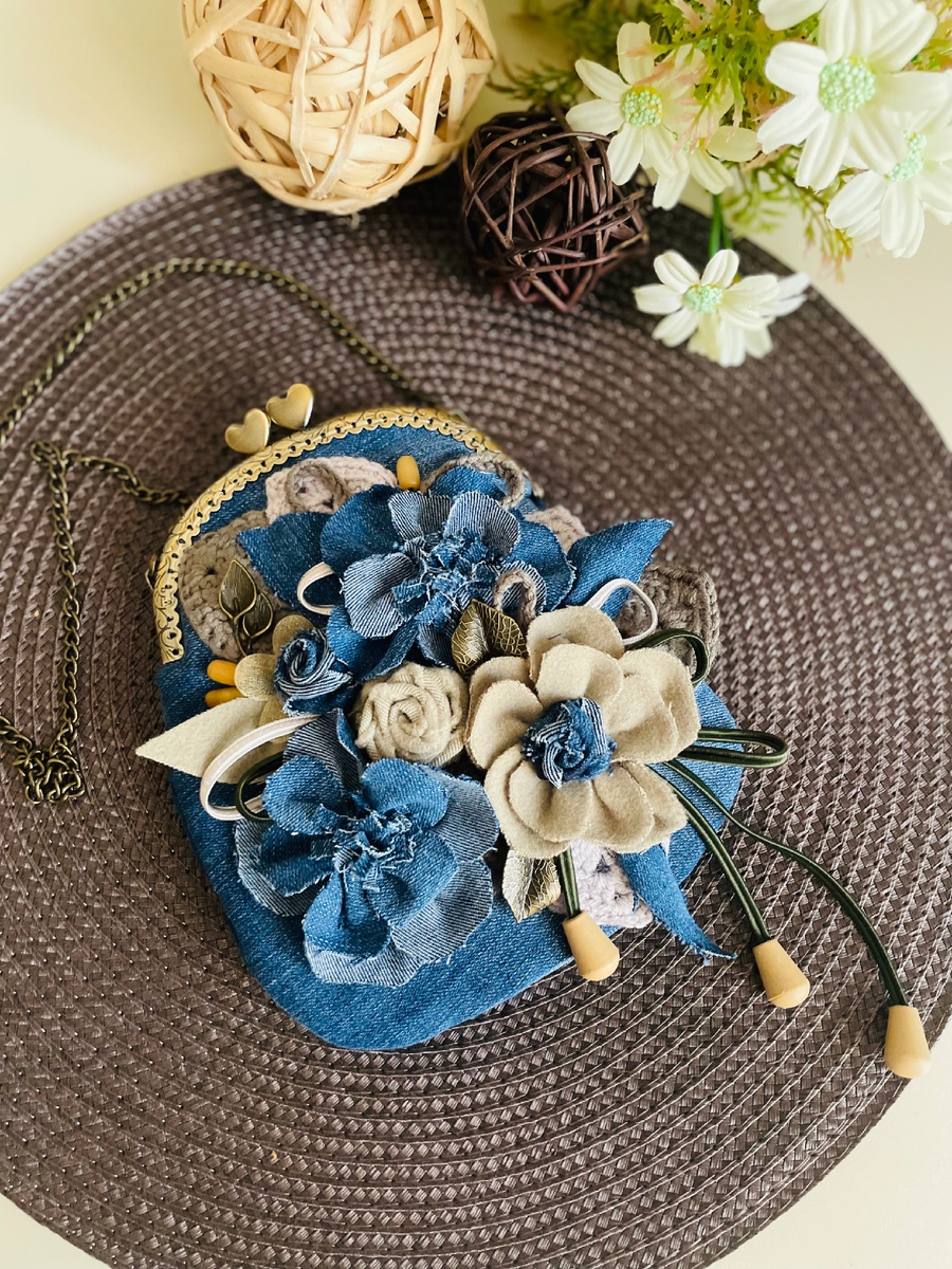 Авторская джинсовая сумочка от GALS-collection 