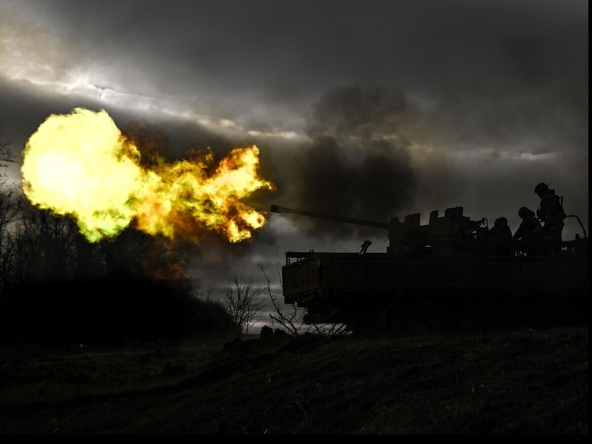    Боевая работа "кочующих" огневых расчетов зенитной установки С-60 ЦВО на Краснолиманском направлении© РИА Новости / Станислав Красильников