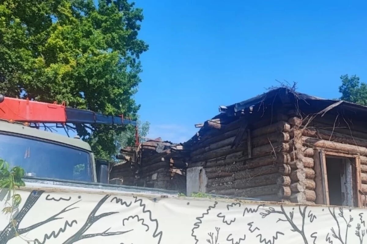    В Орле продолжили реставрацию дома Лизы Калитиной