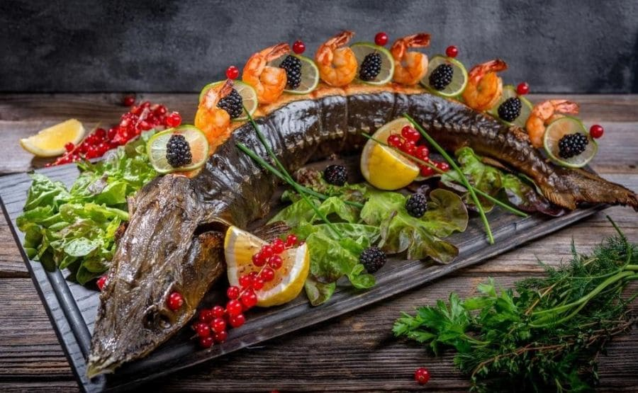 Стерлядь вкус