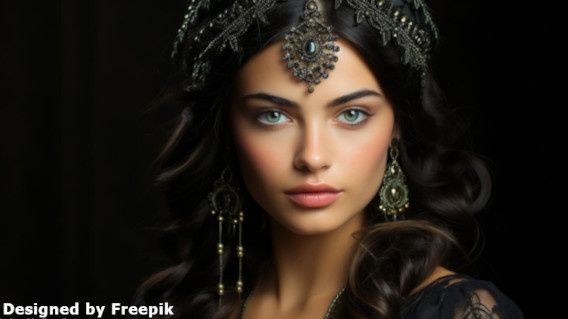 Восточная красотка.