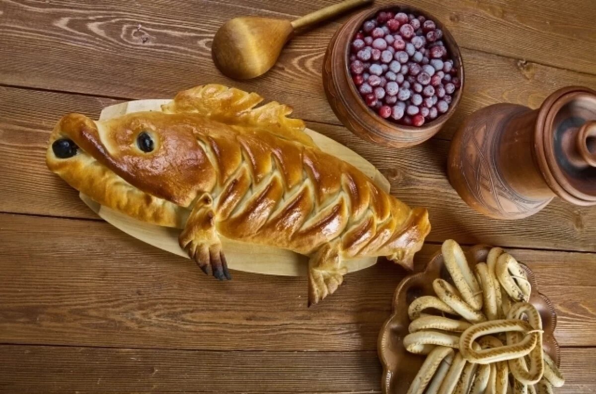    Пеки рыбный пирог.